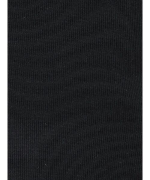 EVRIS(エヴリス)の「【WEB限定】バックオープンリブトップス(Tシャツ/カットソー・レディース・ホワイト/ブラック/ピンク/モカ・FREE)」の7枚目の写真