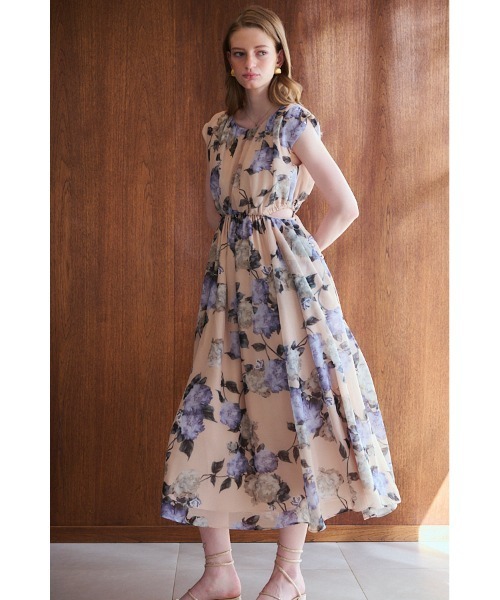 April レイチェル RACHEL Prelude トレカ 6枚コンプ セット Ravello Print Long Dress カットアウトプリントドレス