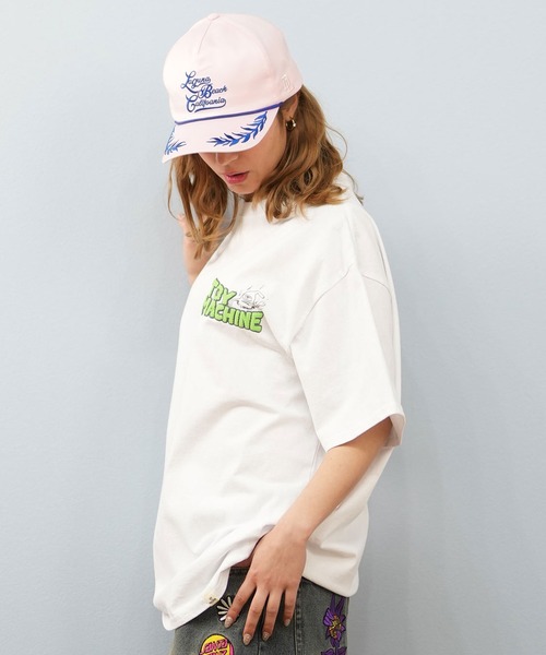 TOY MACHINE(トイ マシーン)の「【ユニセックス】TOY MACHINE/トイマシーン オーバーサイズ/バックプリントTシャツ MTMSFST17(Tシャツ/カットソー・レディース・ホワイト/イエロー/ブラック・M/L)」の5枚目の写真