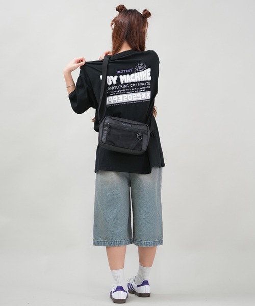 TOY MACHINE(トイ マシーン)の「【ユニセックス】TOY MACHINE/トイマシーン オーバーサイズ/バックプリントTシャツ MTMSFST17(Tシャツ/カットソー・レディース・ホワイト/イエロー/ブラック・M/L)」の11枚目の写真