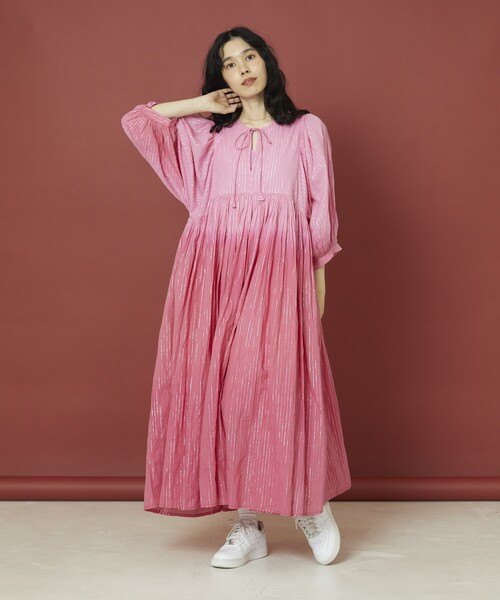 Freada｜フリーダ インド木版キルティングワンピース FREAK'S STORE（フリークスストア）の「Freada/フリーダ インド