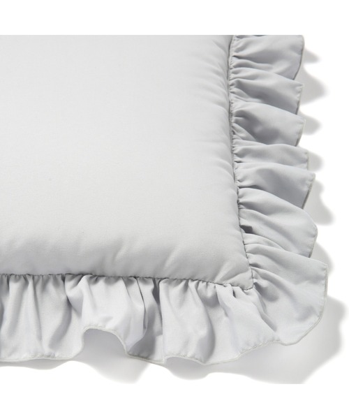 Francfranc（フランフラン）の「【オンラインショップ限定】フリル ごろ寝マット 700×1800 グレー（ラグ/マット・レディース・グレー・FREE）」の7枚目の写真