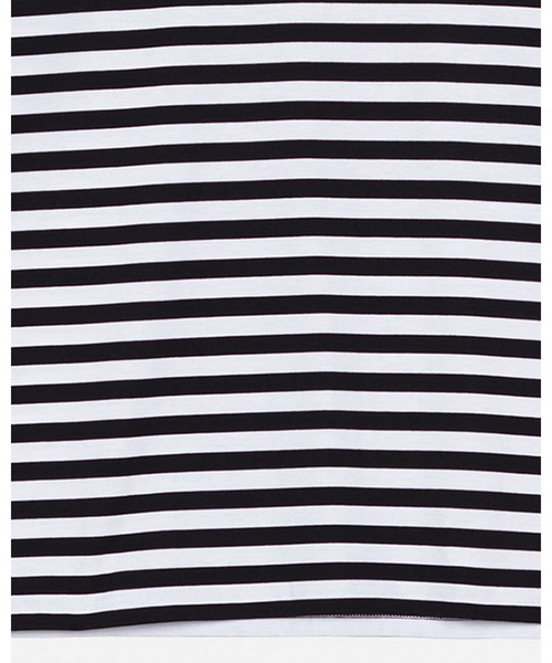 marimekko（マリメッコ）の「Tasaraita  / unisex shirt（Tシャツ/カットソー・レディース・ブラック・X-SMALL/SMALL/MEDIUM/LARGE/X-LARGE）」の9枚目の写真