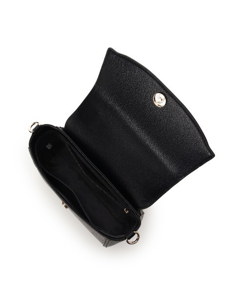 SAMANTHAVEGA（サマンサベガ）の「フローラルアクセントリボンショルダーバッグ（ショルダーバッグ・レディース・ライトブルー/ブラック/オフホワイト/ピンク・FREE）」の15枚目の写真