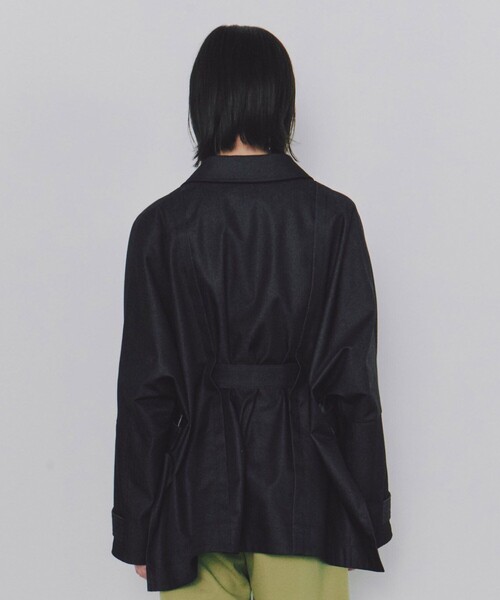 UNITED TOKYO（ユナイテッドトウキョウ）の「【完売間近！】【3way】ステンカラー3WAYポンチョ｜春服（ポンチョ・レディース・ベージュ/ブラック・FREE）」の7枚目の写真