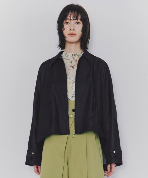 UNITED TOKYO（ユナイテッドトウキョウ）の「【完売間近！】【3way】ステンカラー3WAYポンチョ｜春服（ポンチョ・レディース・ベージュ/ブラック・FREE）」の13枚目の写真