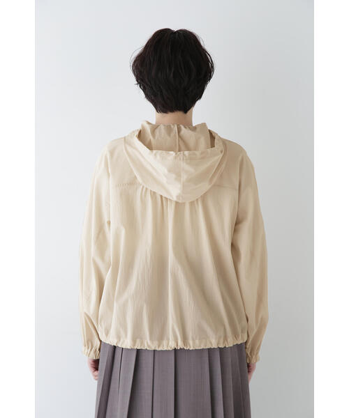 human woman（ヒューマンウーマン）の「◆コットンナイロンタイプライターシアーフーディーブルゾン（ブルゾン・レディース・ホワイト系その他/ホワイト・MEDIUM）」の15枚目の写真