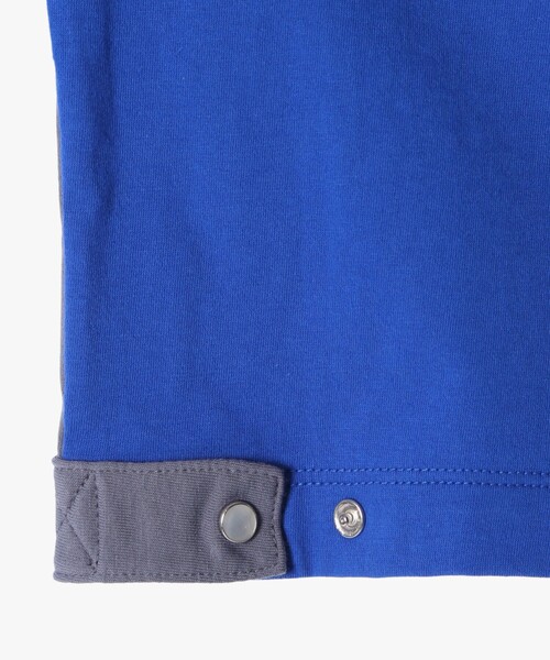 agnes b.(アニエスベー)の「JF59 L CARDIGAN ベビー カーディガン(カーディガン/ボレロ・キッズ・ブルー系その他・18M/1YEAR/2YEAR)」の6枚目の写真