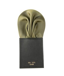 STYLE＝（スタイルイコール）の「【STYLE=】1秒でセット完了！ ポケットチーフ 挿すだけ ワンタッチ チーフ パフド スーツ ネクタイ 日本製 結婚式（ポケットチーフ）」