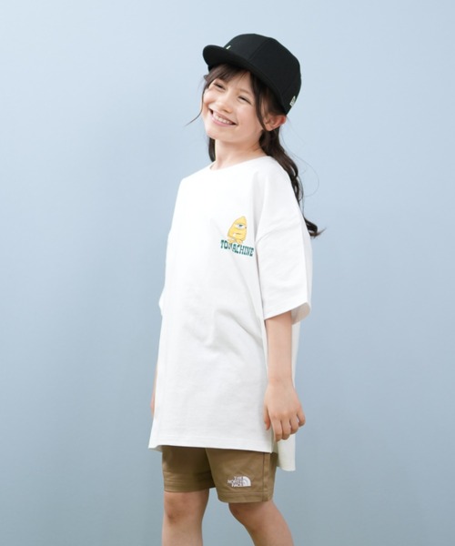 TOY　MACHINE（トイ　マシーン）の「TOY MACHINE/トイマシーン BLOOD SUCKING S/S T キッズ Tシャツ 25S901-42（Tシャツ/カットソー・キッズ・ブラック/ホワイト/オレンジ・140cm/150cm/160cm/130cm）」の5枚目の写真