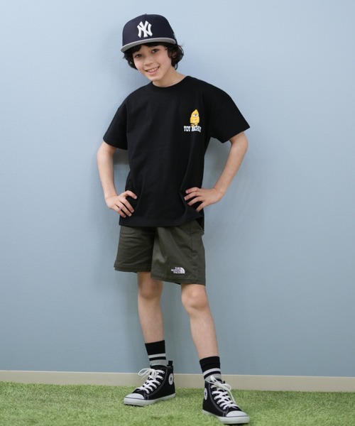 TOY　MACHINE（トイ　マシーン）の「TOY MACHINE/トイマシーン BLOOD SUCKING S/S T キッズ Tシャツ 25S901-42（Tシャツ/カットソー・キッズ・ブラック/ホワイト/オレンジ・140cm/150cm/160cm/130cm）」の11枚目の写真