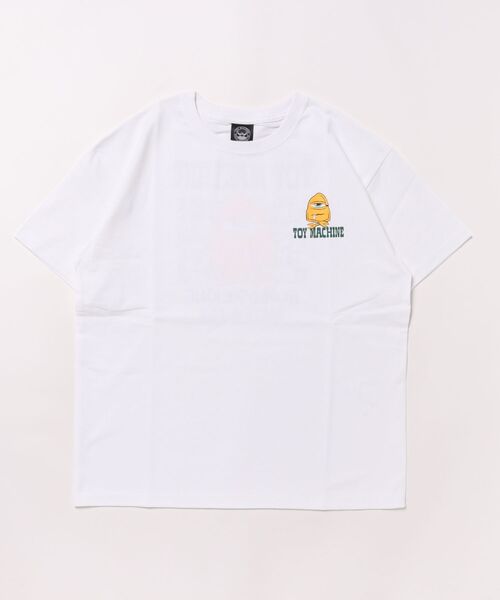 TOY　MACHINE（トイ　マシーン）の「TOY MACHINE/トイマシーン BLOOD SUCKING S/S T キッズ Tシャツ 25S901-42（Tシャツ/カットソー・キッズ・ブラック/ホワイト/オレンジ・140cm/150cm/160cm/130cm）」の14枚目の写真
