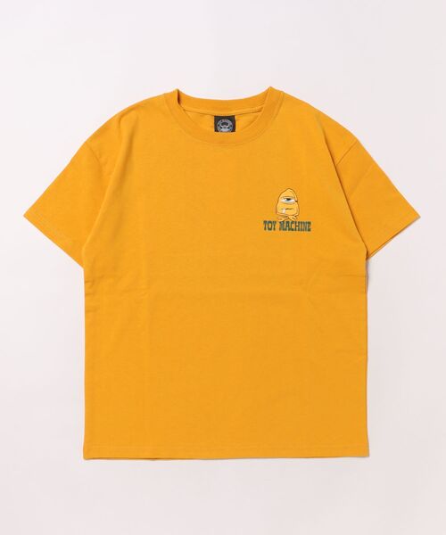 TOY　MACHINE（トイ　マシーン）の「TOY MACHINE/トイマシーン BLOOD SUCKING S/S T キッズ Tシャツ 25S901-42（Tシャツ/カットソー・キッズ・ブラック/ホワイト/オレンジ・140cm/150cm/160cm/130cm）」の15枚目の写真