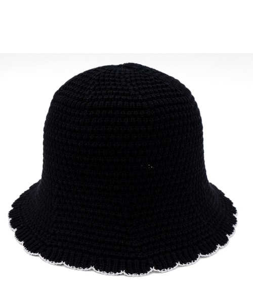 オーダー　フェイさん　チューリップハットとマフラー セール】スカラップサーモチューリップハット バイカラー バケット