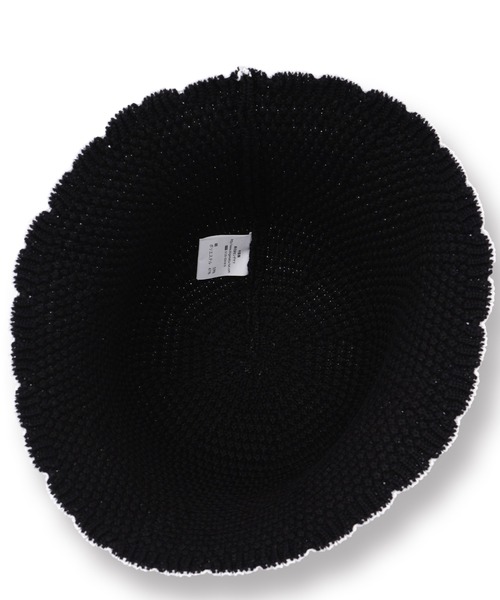 セール】スカラップサーモチューリップハット バイカラー バケット