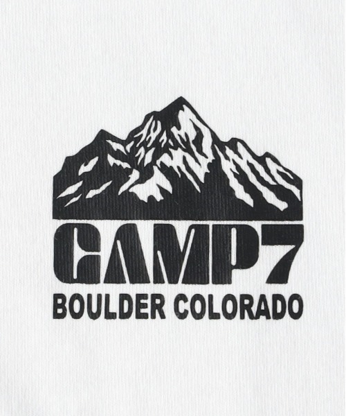 CAMP7(キャンプセブン)の「【CAMP7】サークルプリントTシャツ(Tシャツ/カットソー・キッズ・ブラック/ホワイト・130/140/150/160)」の4枚目の写真