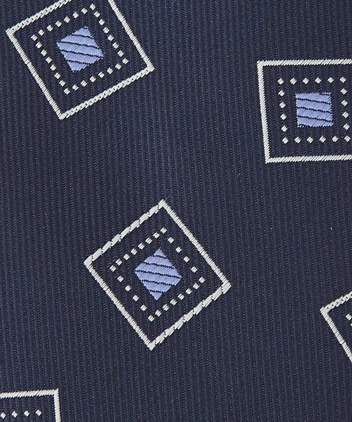 ABAHOUSE(アバハウス)の「【ウォッシャブル】小紋柄 ネクタイ(ネクタイ・メンズ・ネイビー/ブラック・フリー)」の9枚目の写真