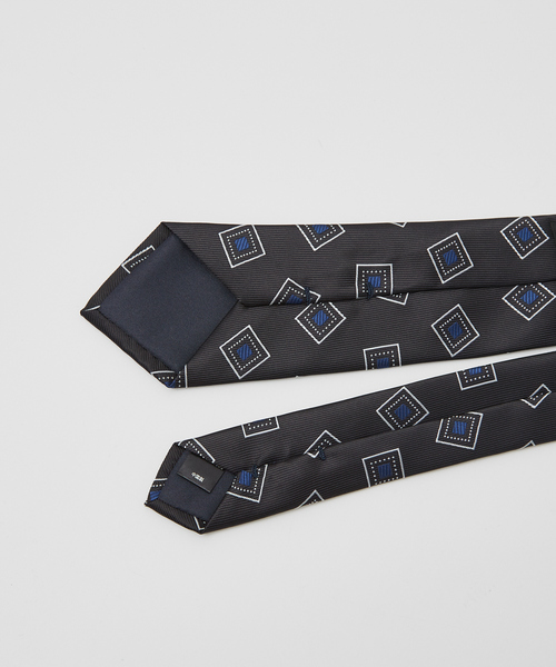 ABAHOUSE(アバハウス)の「【ウォッシャブル】小紋柄 ネクタイ(ネクタイ・メンズ・ネイビー/ブラック・フリー)」の13枚目の写真