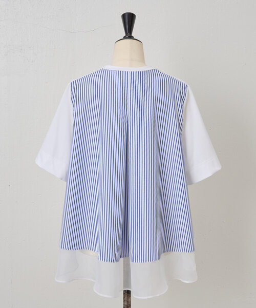 ストライプコンビカットソー（Tシャツ/カットソー）｜BEARDSLEY