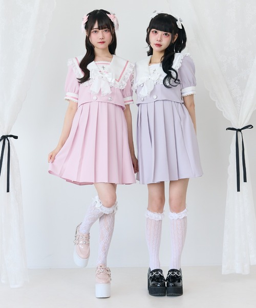 セール】闇学園クロスワンピース（ワンピース）｜DearMyLove（ディア