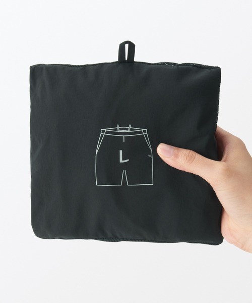 無印良品(ムジルシリョウヒン)の「紳士 撥水ナイロンポケッタブルショートパンツ(その他パンツ・メンズ・カーキ系/グレー系/ブラウン/ブラック・L/M/S/XL)」の22枚目の写真