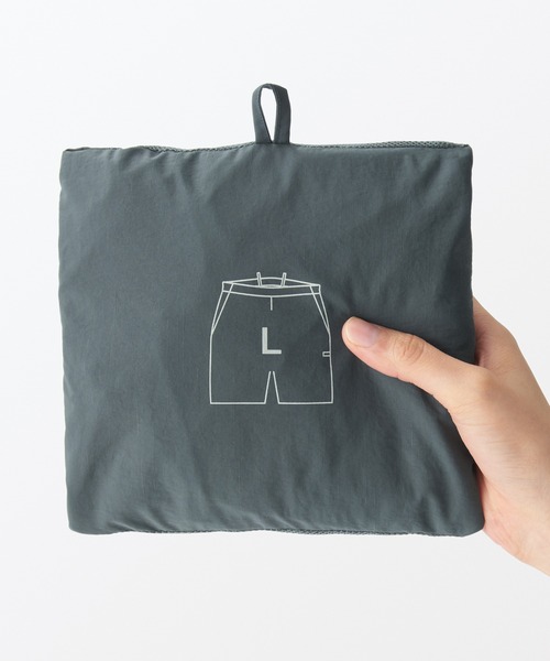 無印良品(ムジルシリョウヒン)の「紳士 撥水ナイロンポケッタブルショートパンツ(その他パンツ・メンズ・カーキ系/グレー系/ブラウン/ブラック・L/M/S/XL)」の13枚目の写真