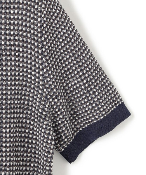J.PRESS(ジェイプレス)の「【HTBRID LINEN】スキッパーニット ポロシャツ(ポロシャツ・メンズ・ネイビー系1/ベージュ系1・MEDIUM/X-LARGE/LARGE)」の14枚目の写真