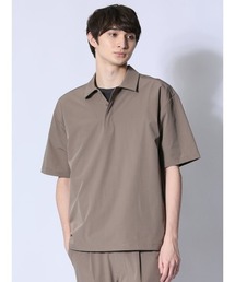 m.f.editorial（エムエフエディトリアル）の「【ストレッチ 防シワ】m.f.エディトリアル メンズ circle motion NPU ポロシャツ(セットアップ可能)（ポロシャツ）」