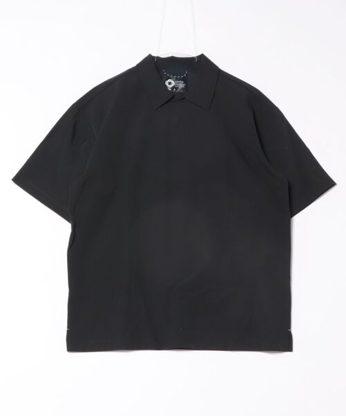 m.f.editorial（エムエフエディトリアル）の「【ストレッチ 防シワ】m.f.エディトリアル メンズ circle motion NPU ポロシャツ(セットアップ可能)（ポロシャツ・メンズ・ベージュ/ブラック・MEDIUM/X-LARGE/LARGE）」の15枚目の写真