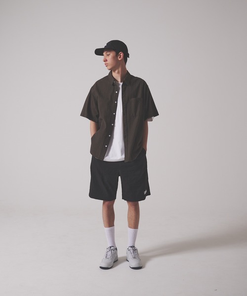 FIRST DOWN（ファーストダウン）の「サッカー ショートスリーブ シャツ（シャツ/ブラウス・メンズ・イエロー/ブラック/レンガ・XL/M/L）」の15枚目の写真