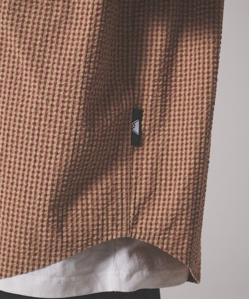 FIRST DOWN（ファーストダウン）の「サッカー ショートスリーブ シャツ（シャツ/ブラウス・メンズ・イエロー/ブラック/レンガ・XL/M/L）」の13枚目の写真