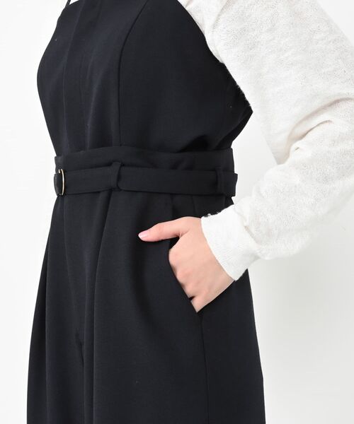ビスチェセットオールインワン 【低身長・小柄女性】（つなぎ