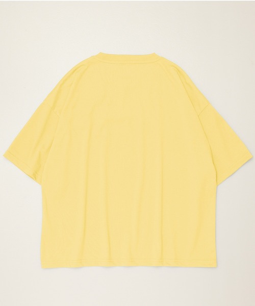 ALWAYS GOOD TIME（オルウェイズグッドタイム）の「【クレヨンしんちゃん】天竺 フロッキープリント WIDEシルエット 半袖Ｔシャツ（Tシャツ/カットソー・レディース・イエロー/杢グレー/グレー/パープル・M/L）」の12枚目の写真
