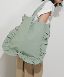 emesuelee | ナイロンフリルトートバッグ(トートバッグ)