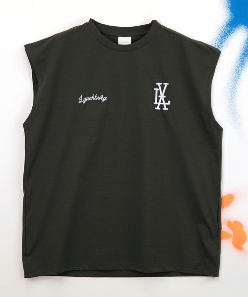 Burner(バーナー)の「【GROOVY STORE】ストレッチワイドノースリーブTシャツ(タンクトップ・メンズ・ホワイト/ライトブラック/スミクロ/ブラック/ブラック系その他2/オフホワイト/ホワイト系その他3/ブラック系その他4/ブラック系その他6/ホワイト系その他2/ブラック系その他3/ブラック系その他5・M/L/LL)」の8枚目の写真