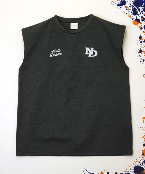 Burner(バーナー)の「【GROOVY STORE】ストレッチワイドノースリーブTシャツ(タンクトップ・メンズ・ホワイト/ライトブラック/スミクロ/ブラック/ブラック系その他2/オフホワイト/ホワイト系その他3/ブラック系その他4/ブラック系その他6/ホワイト系その他2/ブラック系その他3/ブラック系その他5・M/L/LL)」の10枚目の写真