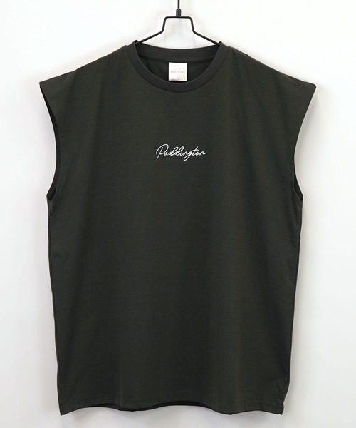 Burner(バーナー)の「【GROOVY STORE】ストレッチワイドノースリーブTシャツ(タンクトップ・メンズ・ホワイト/ライトブラック/スミクロ/ブラック/ブラック系その他2/オフホワイト/ホワイト系その他3/ブラック系その他4/ブラック系その他6/ホワイト系その他2/ブラック系その他3/ブラック系その他5・M/L/LL)」の17枚目の写真