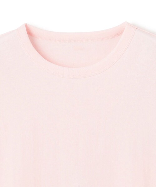UNFILO(アンフィーロ)の「ドライタッチフライス ノースリーブT(Tシャツ/カットソー・レディース・ホワイト系/ピンク系/ブラック系/グレー系・LARGE/SMALL/MEDIUM)」の6枚目の写真