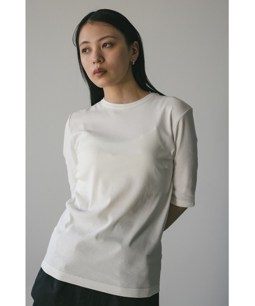 STYLEMIXER(スタイルミキサー)の「コンフォートT(Tシャツ/カットソー・レディース・グレー/ホワイト/ミント・FREE)」の7枚目の写真