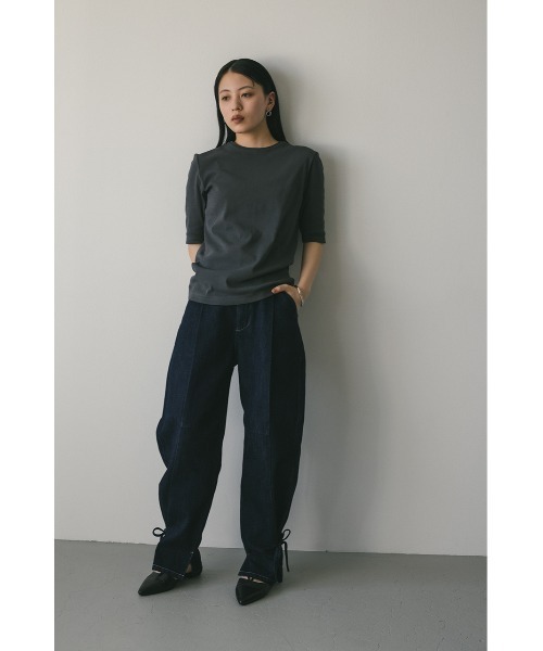 STYLEMIXER(スタイルミキサー)の「コンフォートT(Tシャツ/カットソー・レディース・グレー/ホワイト/ミント・FREE)」の13枚目の写真