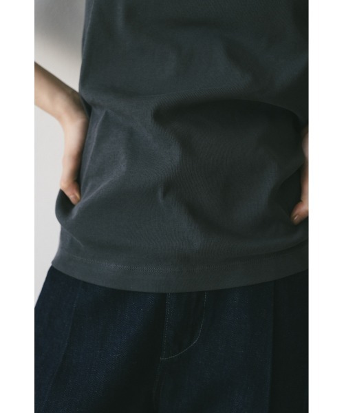 STYLEMIXER(スタイルミキサー)の「コンフォートT(Tシャツ/カットソー・レディース・グレー/ホワイト/ミント・FREE)」の19枚目の写真