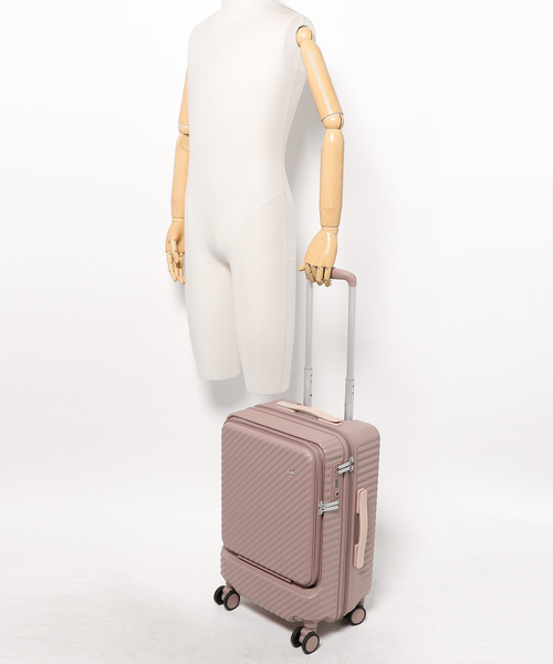 SAC'S BARJean（サックスバージーン）の「【HaNT/ハント】 ココント キャリーケース 34L（スーツケース/キャリーバッグ・レディース・ネイビー/イエロー系その他/パープル系その他/ピンク系その他・FREE）」の10枚目の写真