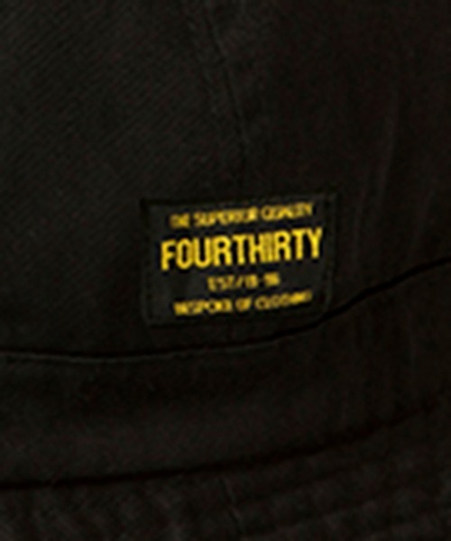 430（フォーサーティ）の「mko12828- NF TWILL METRO HAT メトロハット（ハット・メンズ・ブラック/オリーブ/ベージュ/ホワイト・S-M/L-XL）」の5枚目の写真