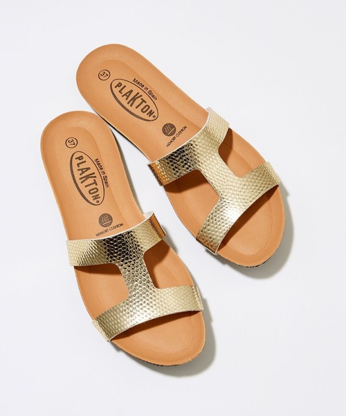 PLAKTON（プラクトン）の「BARNYARDSTORM / フラットサンダル 【PLAKTON （プラクトン）】（サンダル・レディース・シルバー/ゴールド・36/37/38）」の11枚目の写真