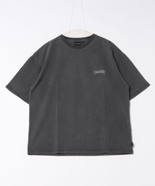 セール】【THRASHER/スラッシャー】 ピグメント加工 マグロゴ プリント