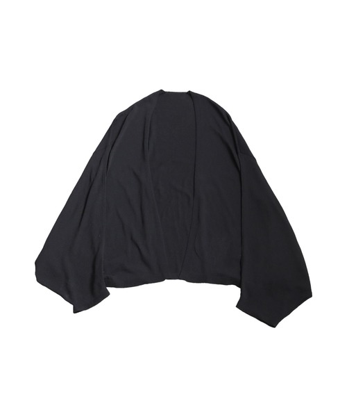 antiqua（アンティカ）の「ドルマンニットカーディガン（ニット/セーター・レディース・カーキ/ブラック・ONESIZE）」の15枚目の写真