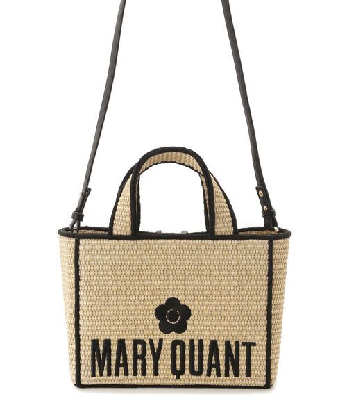 限定カラー】【LILY BROWN×MARY QUANT】ジュートロゴトート
