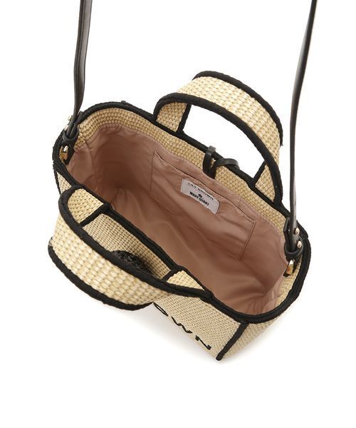 限定カラー】【LILY BROWN×MARY QUANT】ジュートロゴトート