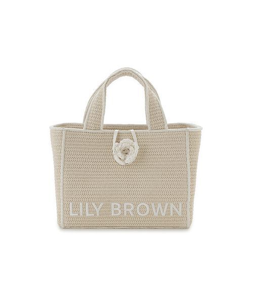 セール】【限定カラー】【LILY BROWN×MARY QUANT】ジュートロゴトート