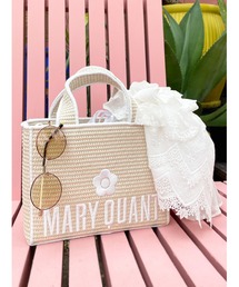 【限定カラー】【LILY BROWN×MARY QUANT】ジュートロゴトート